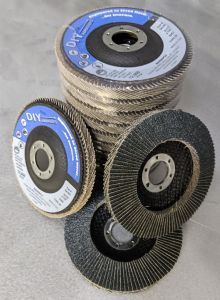 DIY Abrasives 10 PACK of Flapper Discs - 4.5" 60 Grit Type29